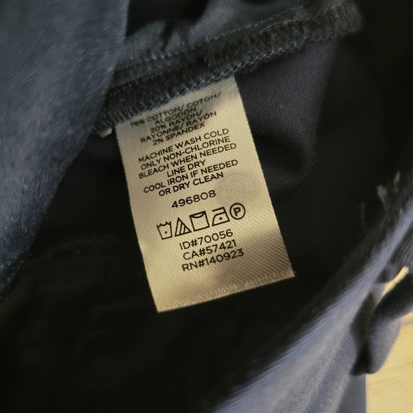 LOFT Marisa navy blue the Riviera pants 22 - Picture 7 of 9